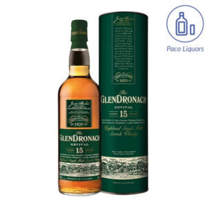 GlenDronach Revival 15 Years Highland Single Malt Whisky 700ml with Gift Box