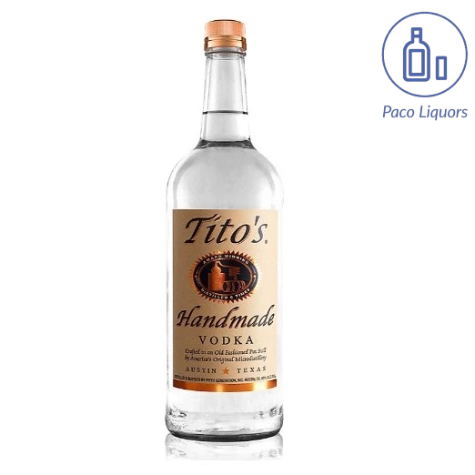 1L Tito's Handmade Vodka large bottle 1000ml 40%abv